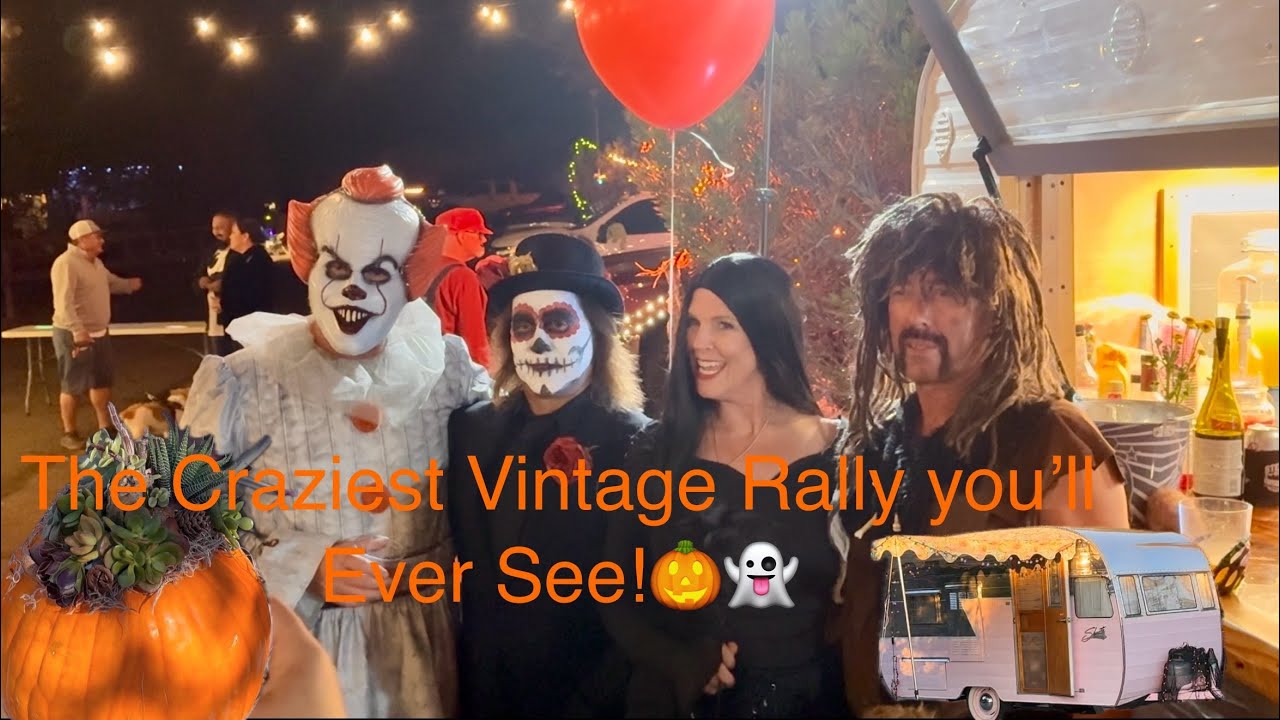 Vintage Camper Halloween Bash