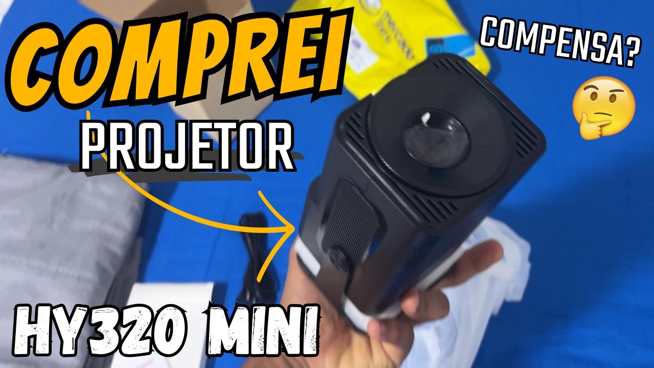 COMPREI o Projetor Mais VENDIDO do Momento! Vale a Pena?