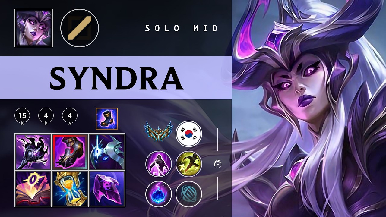 Syndra Mid vs Taliyah - KR Challenger Patch 26.03