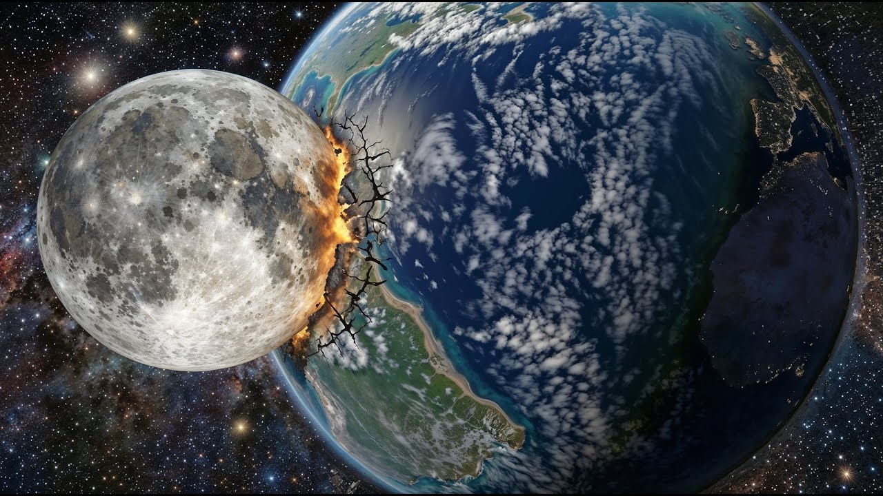 What If the Moon Collided With Earth? | Universe Sandbox