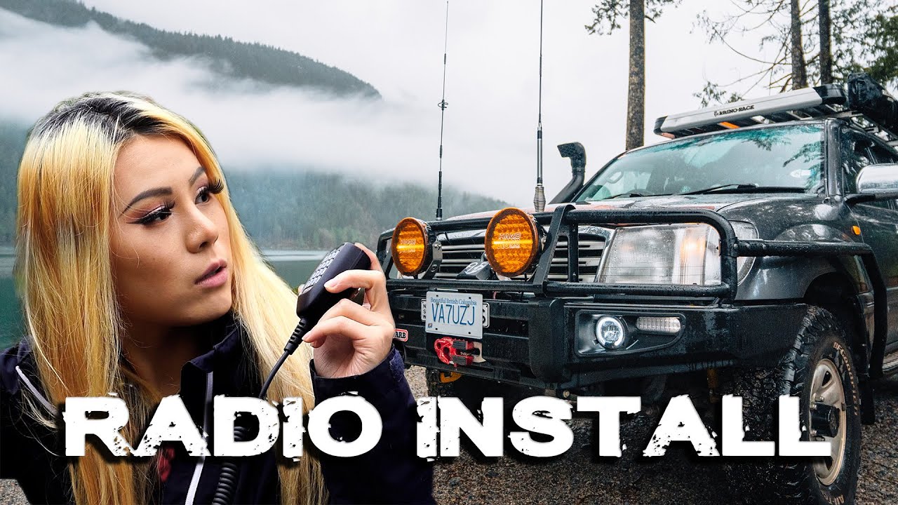 Install Kenwood TM-V71A Ham Radio | Toyota Landcruiser 100 Series