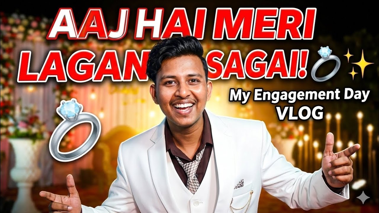 Finally, Bhai Ki Lagan Ho Gayi! 😍 | Emotional & Crazy Engagement Day 🥂