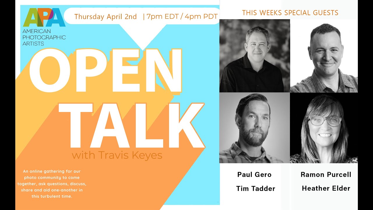 Open Talk | Ep 4 This weeks guests:  Paul Gero, Tim Tadder, Heather Elder & Ramon Purcell