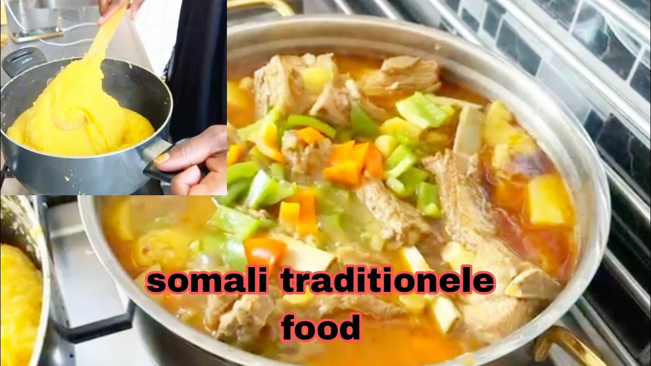 HOW MAKE  SOMALIS traditionele Food Soor Iyo HILIB 🍲