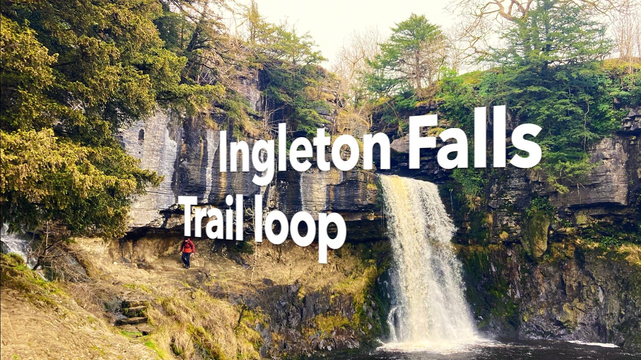 Inside Thornton Force on Ingleton Falls loop