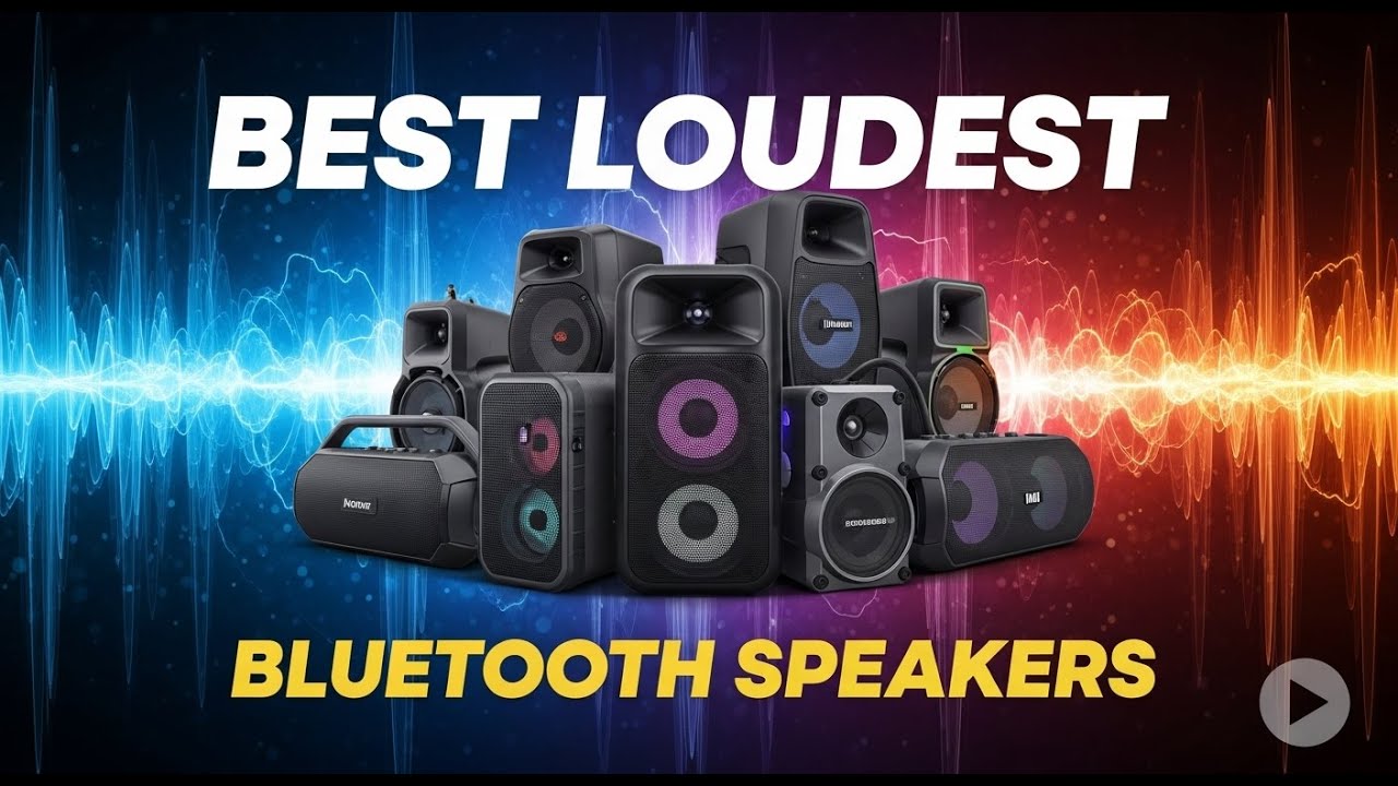 TOP 5 Best Loudest Bluetooth Speakers 2026