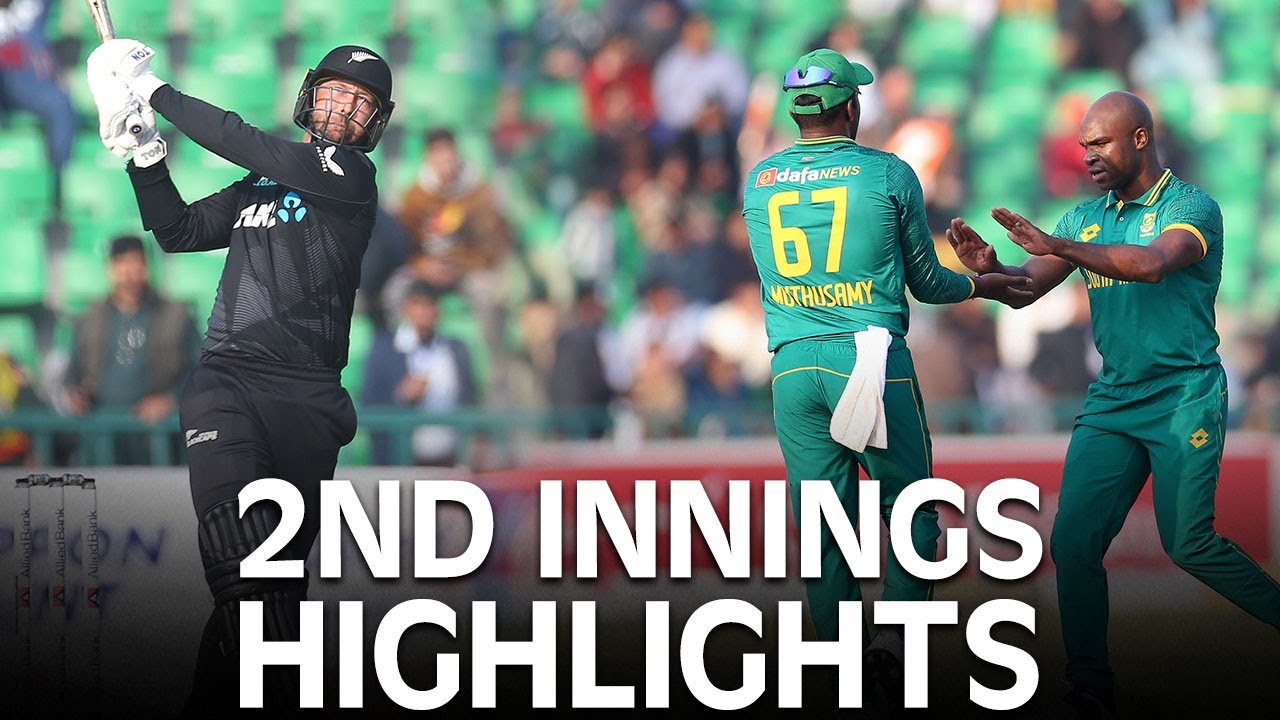 2nd Innings Highlights | New Zealand vs South Africa | 2nd ODI | Tri-Nation Series 2025 | PCB |M3J1K