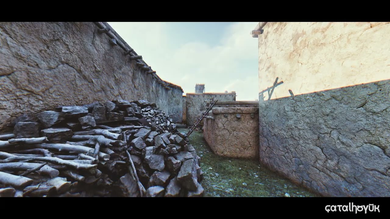 Neolithic Site of &Ccedil;atalh&ouml;y&uuml;k 3D Animation