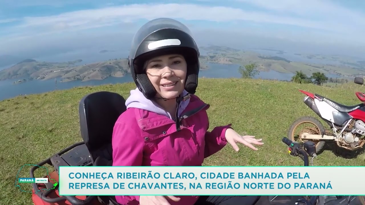 Conheça Ribeirão Claro, cidade banhada pela represa de chavantes, na região norte do Paraná