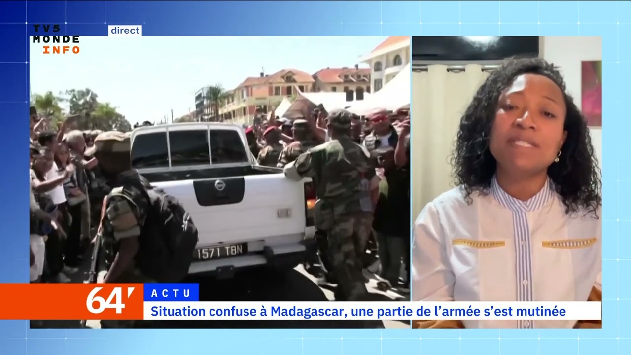 Madagascar : situation confuse après la mutinerie d'une partie de l'armée
