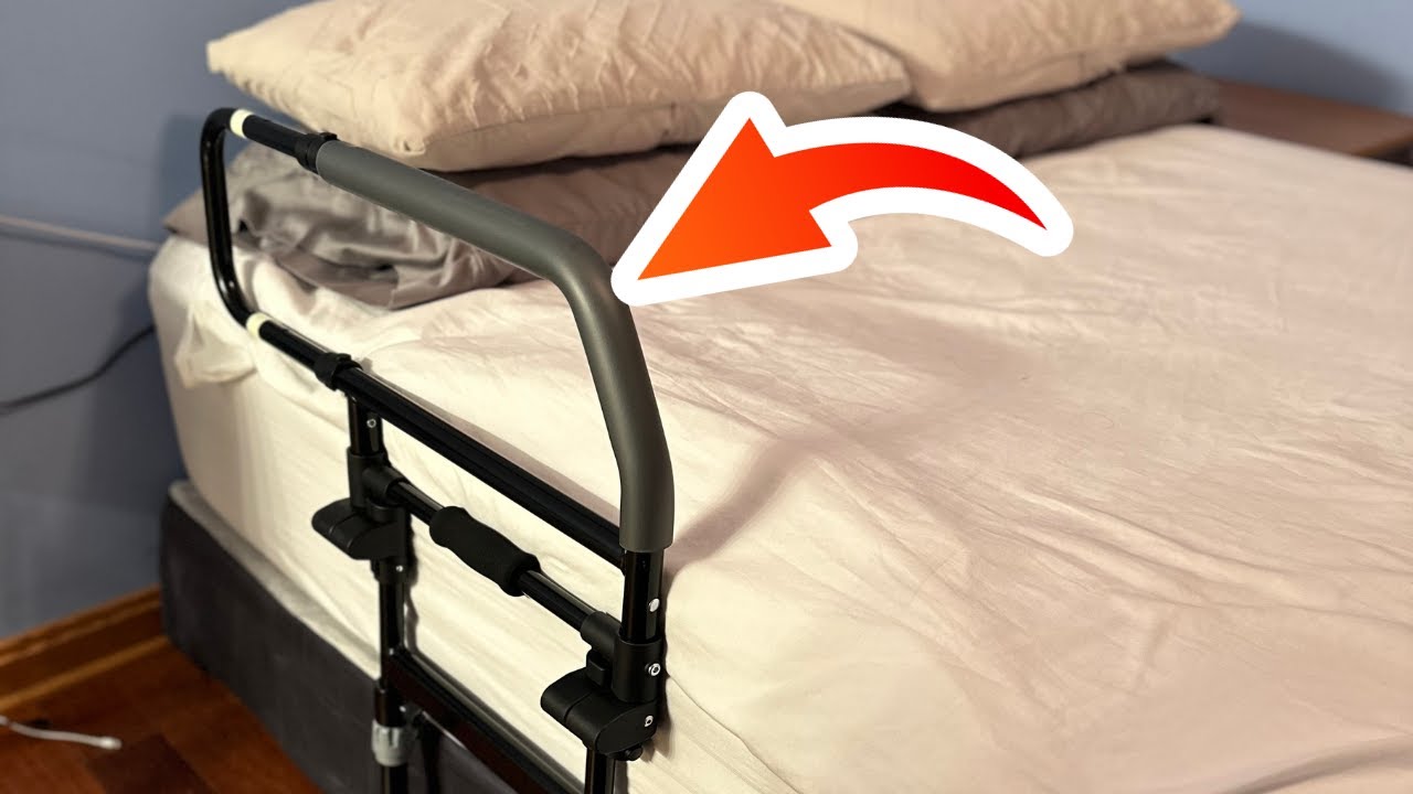 Sangohe Bed Rail for Elderly  - Must Watch If you Have Bad Knees