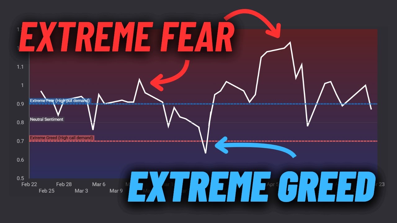 The Put-Call Ratio Explained: BEST Greed & Fear Sentiment Indicator