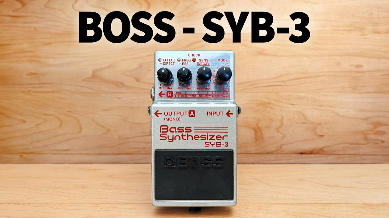 BOSS - SYB-3 Bass Synthesizer