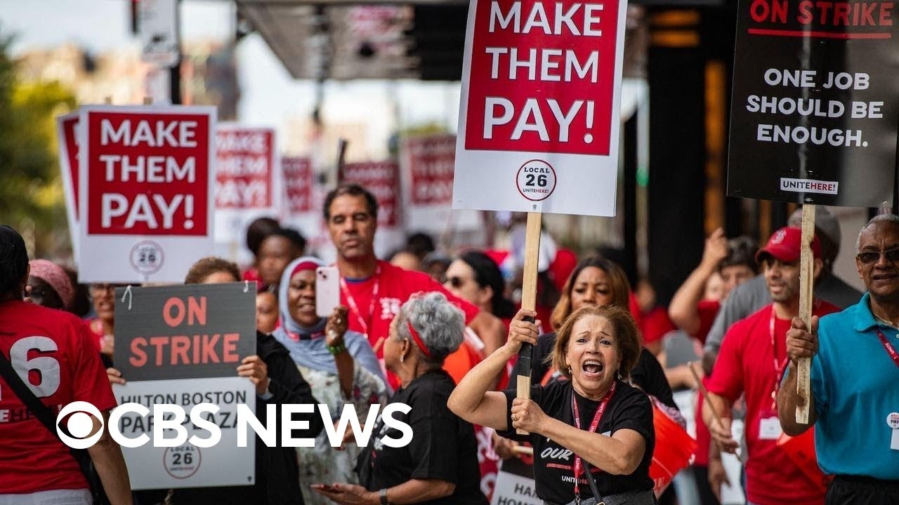 Why hotel workers are on strike across the U.S.