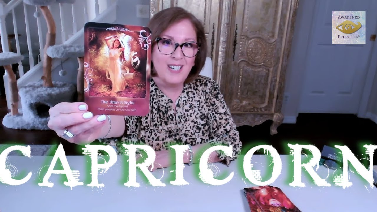 CAPRICORN love tarot ♑️ The time is right to release the past!