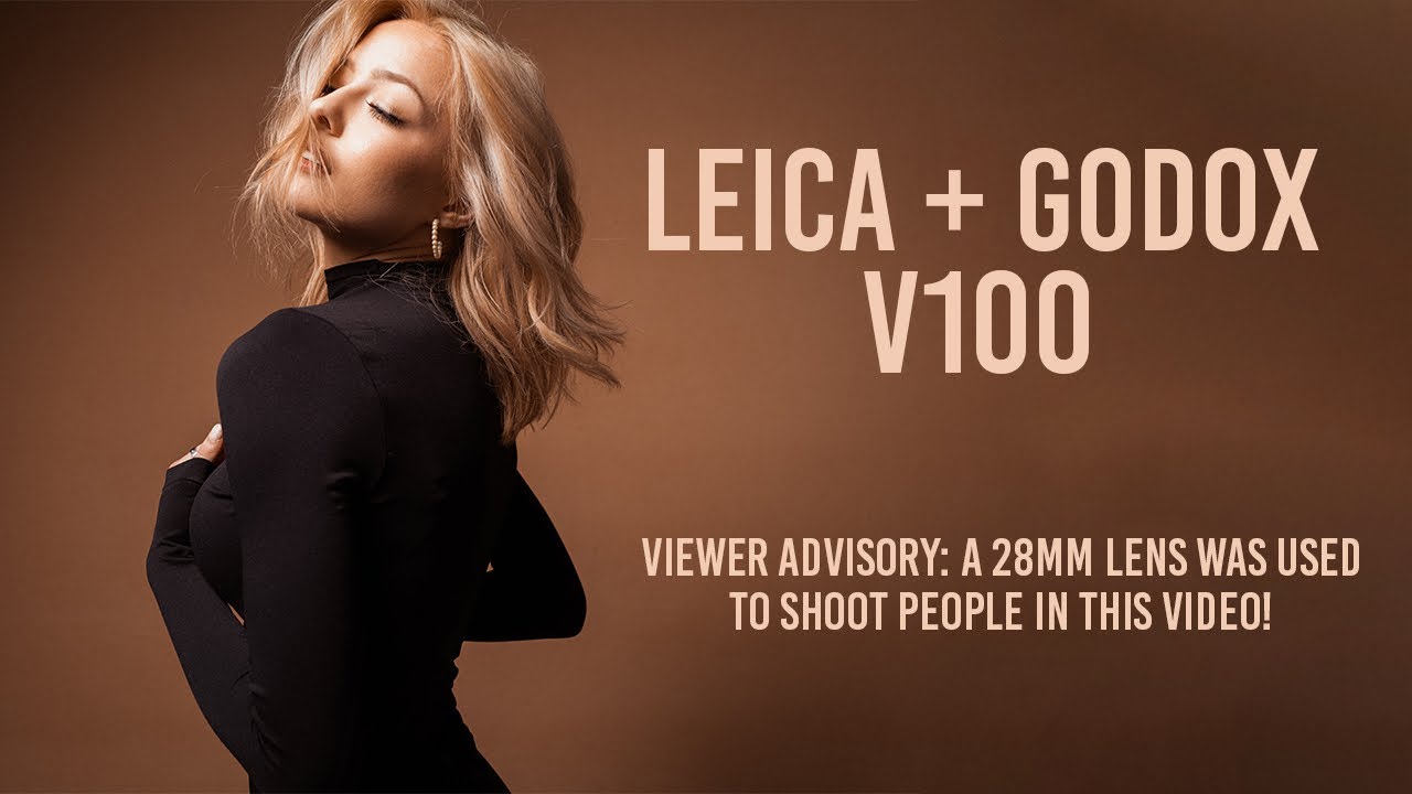 Leica плюс Godox V100 и Godox X3 для Leica.