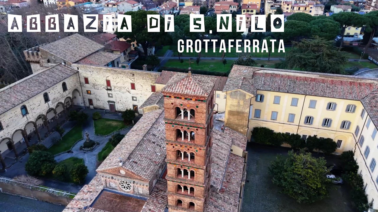 Abbazia di S. Nilo - Grottaferrata - Dji Mini5 pro