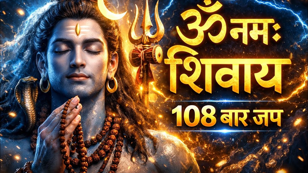 Om Namah Shivaya Jaap 108 Times | ॐ नमः शिवाय जप 108 बार | Powerful Shiv Mantra (@bhaktaurbhagwan)