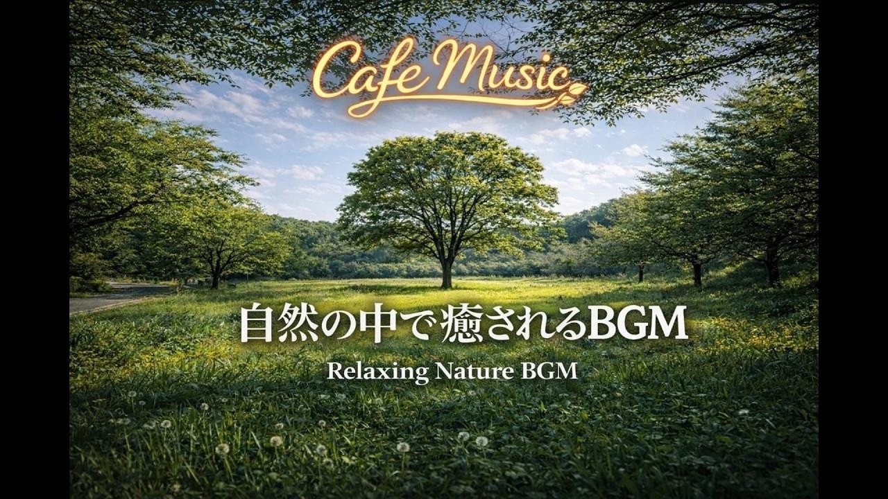 【森カフェBGM】森の中で流れる癒しのCafe Music｜読書・勉強・作業用