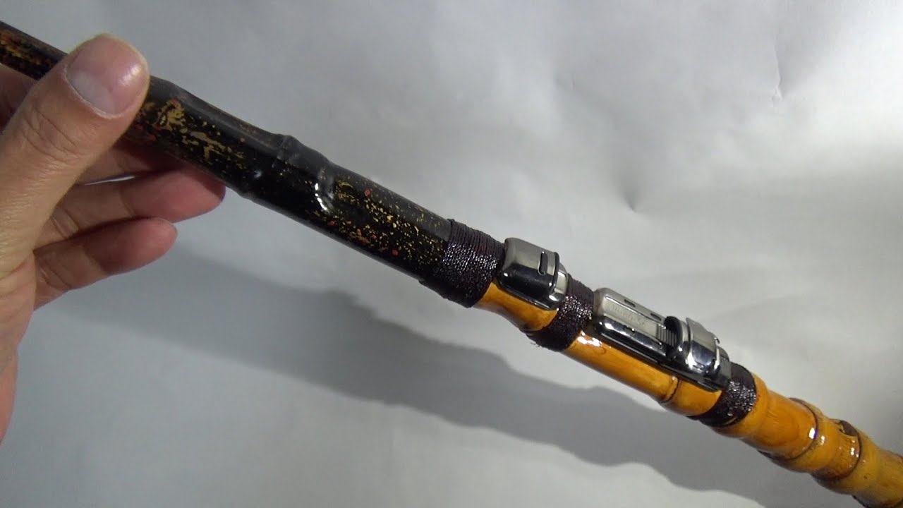 テトラ竿製作⑤完成(仕上げ塗装、竿尻￼・リールシート取付け)