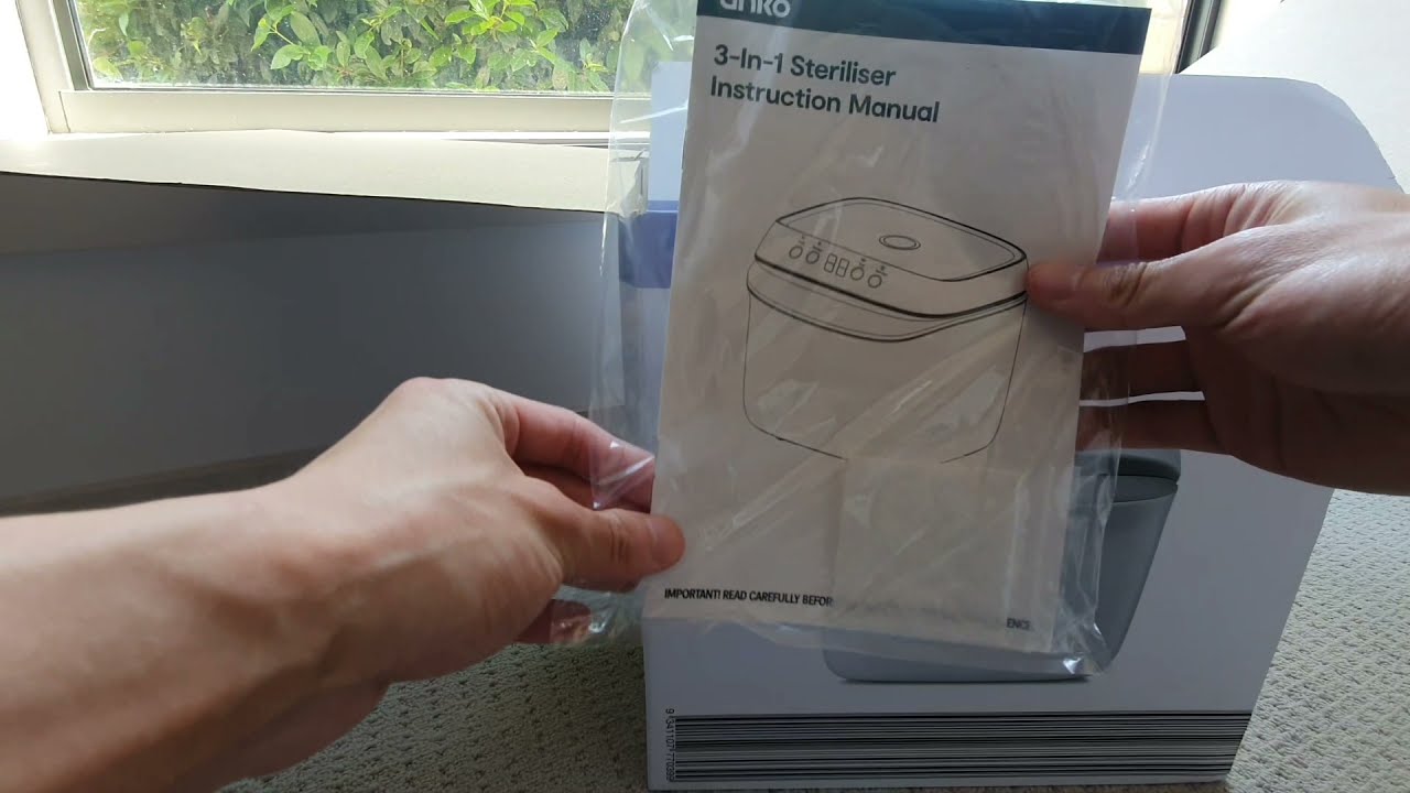 Kmart Anko 3-in-1 UV Steriliser unboxing