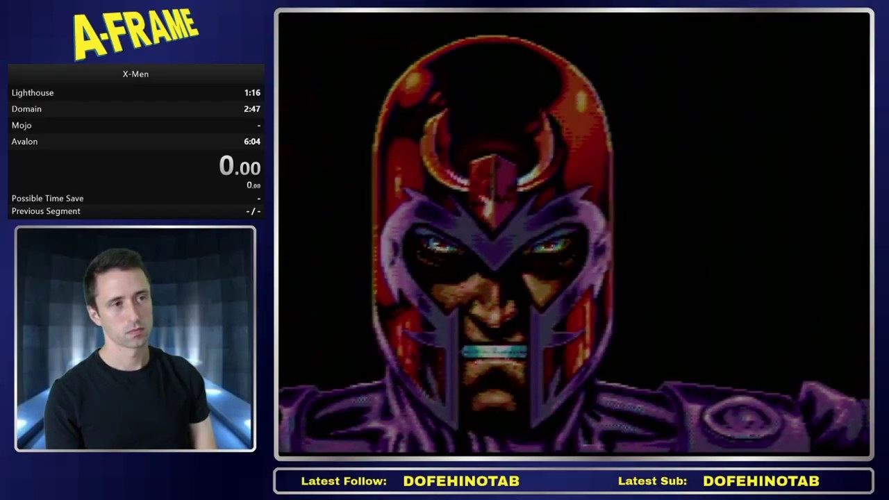 X-Men 1 for Genesis Former World Record Speedrun (Dec 21, 2019) - 5:54