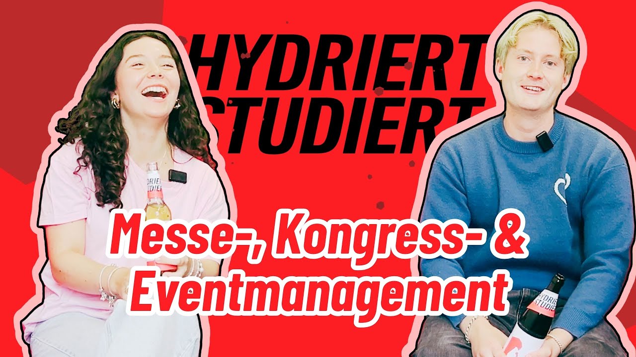 Eventmanagement dual studieren in Ravensburg: Auf ein Getr&auml;nk mit  Nina & Kilian | hydriert studiert