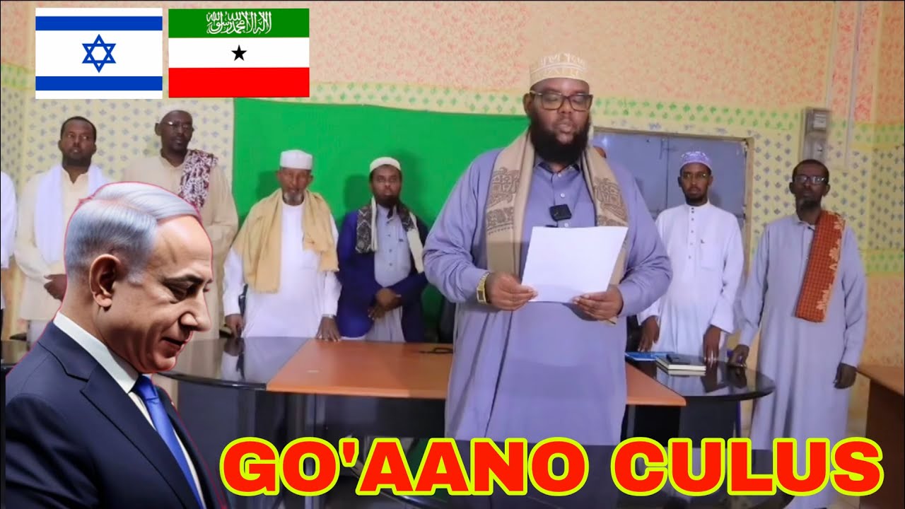 DEG DDG: Culumada oo si Adag uga hor imaaday Xiriirka Israaiil & Somaliland..