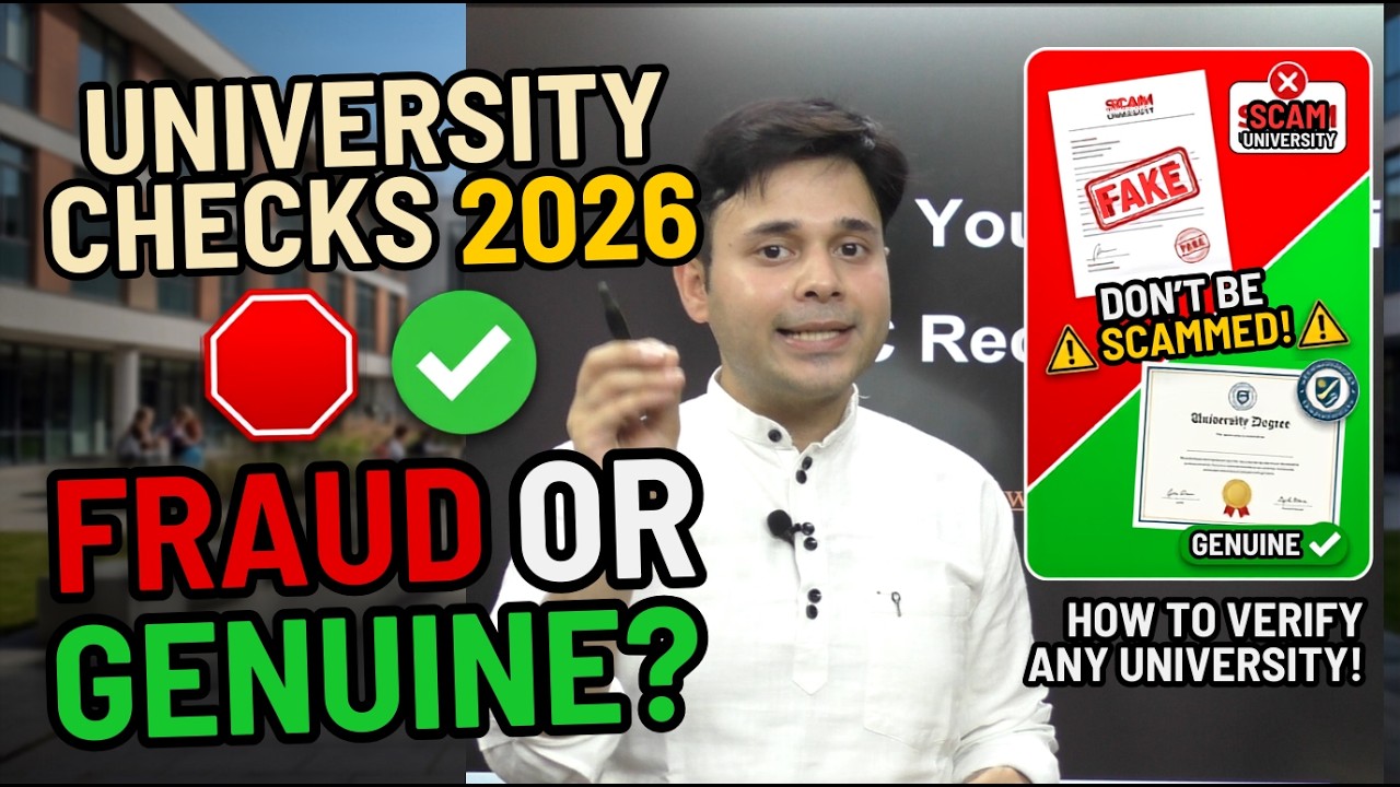 How to Check if a University is Genuine? | UGC, AICTE, NAAC & NIRF Explained (2026)