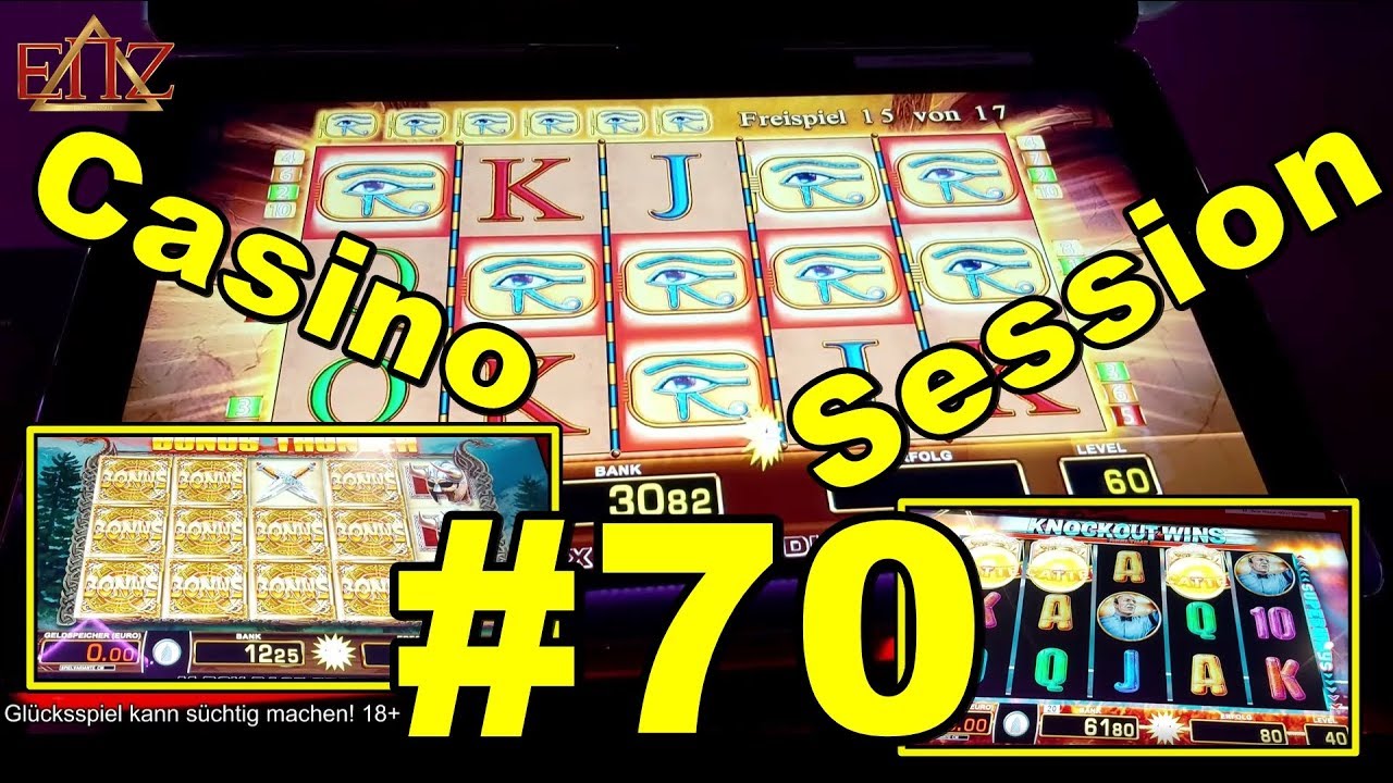Casino Session #70 - Eye of Horus, Hexenschmutz & Freude mit TR5 Merkur | ENZ