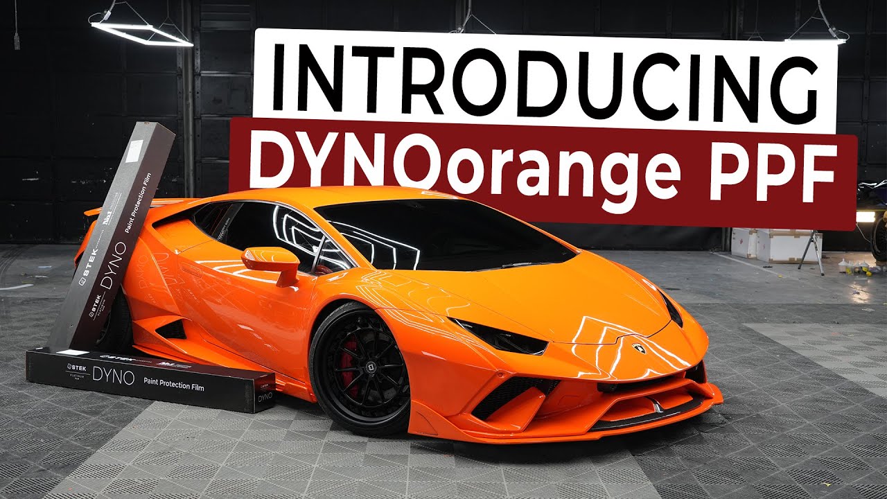Introducing STEK DYNOorange Fashion Film - Vibrant Metallic Orange Paint Protection