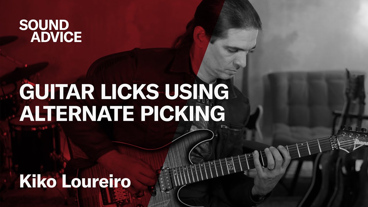 Sound Advice: Kiko Loureiro - Guitar Licks Using Alternate Picking