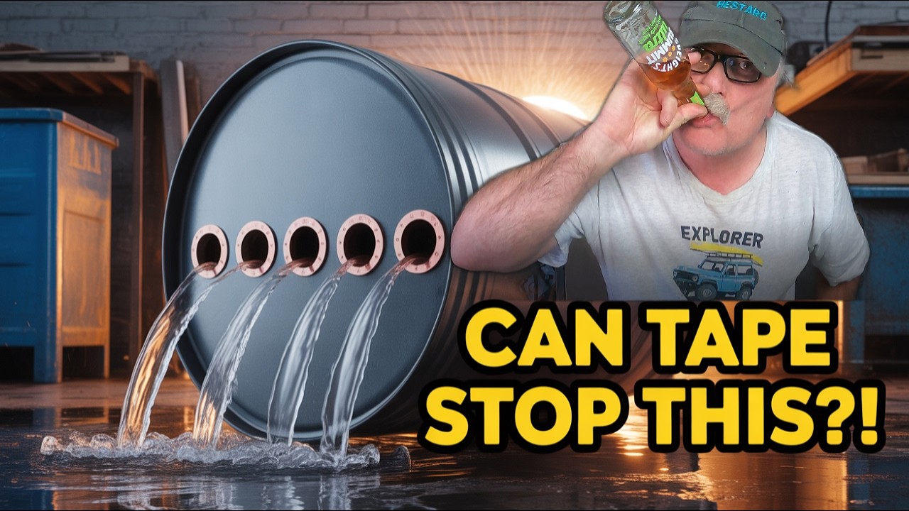 Остановит ли эта недорогая лента протечки воды?