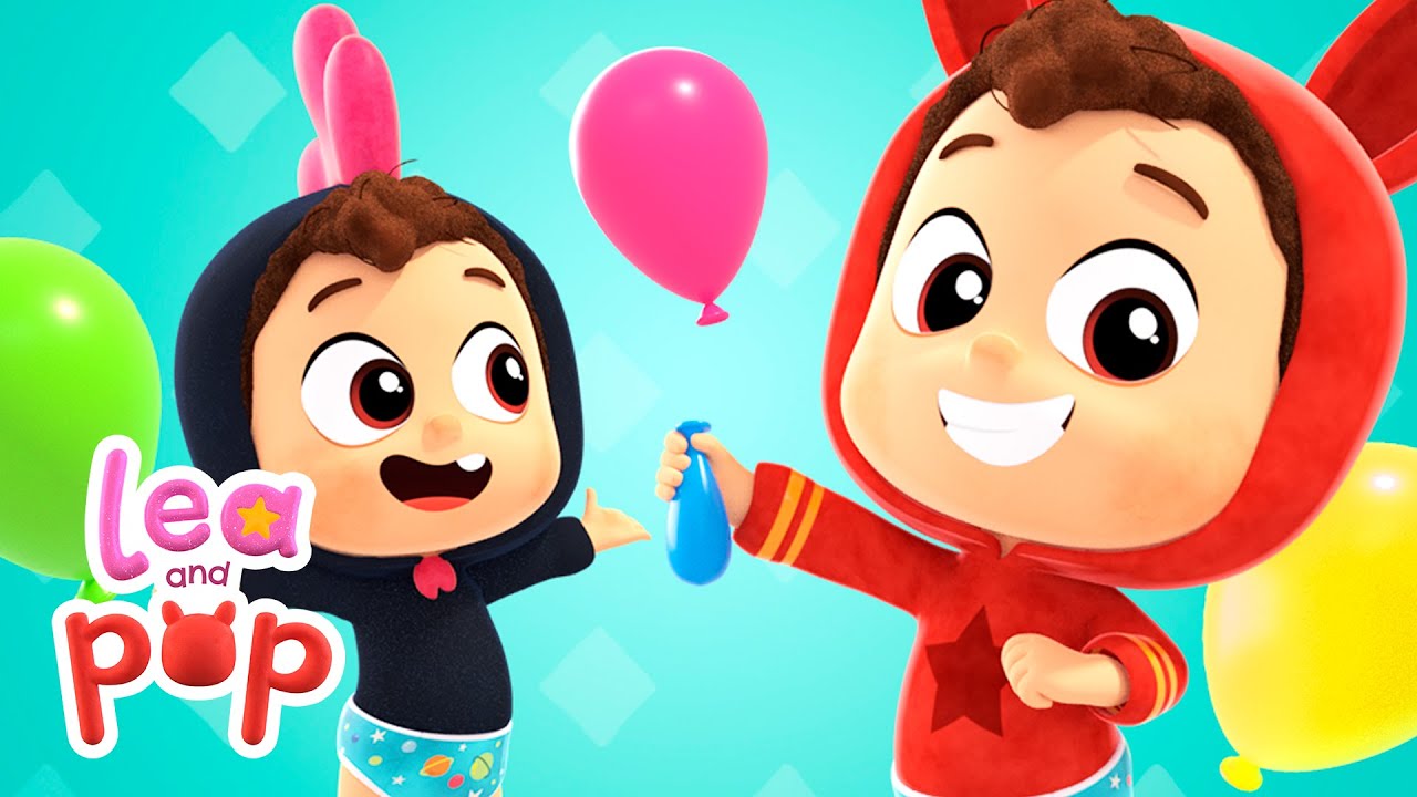 Can You Handle the Surprises Inside Magic Balloons? Baby Songs with Lea and Pop