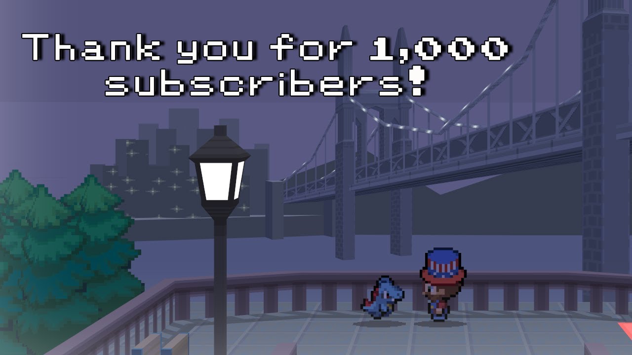 Thank you for 1,000 Subscribers!