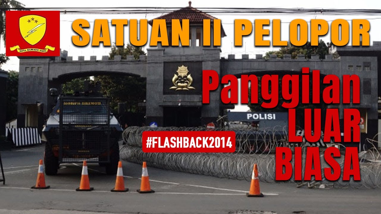 PANGGILAN LUAR BIASA ‼️ DARURAT || FLASH BACK SAT II PELOPOR🔥🔥