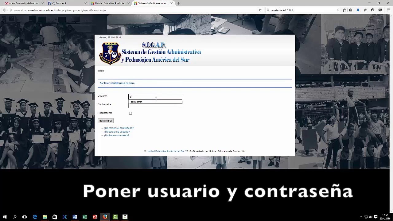 Pasos para subir documentos al sigap