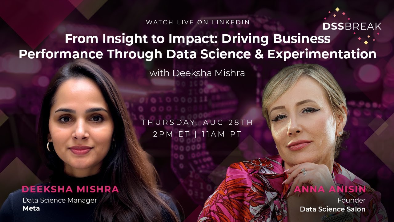 Driving Business Performance Through Data Science & Experimentation