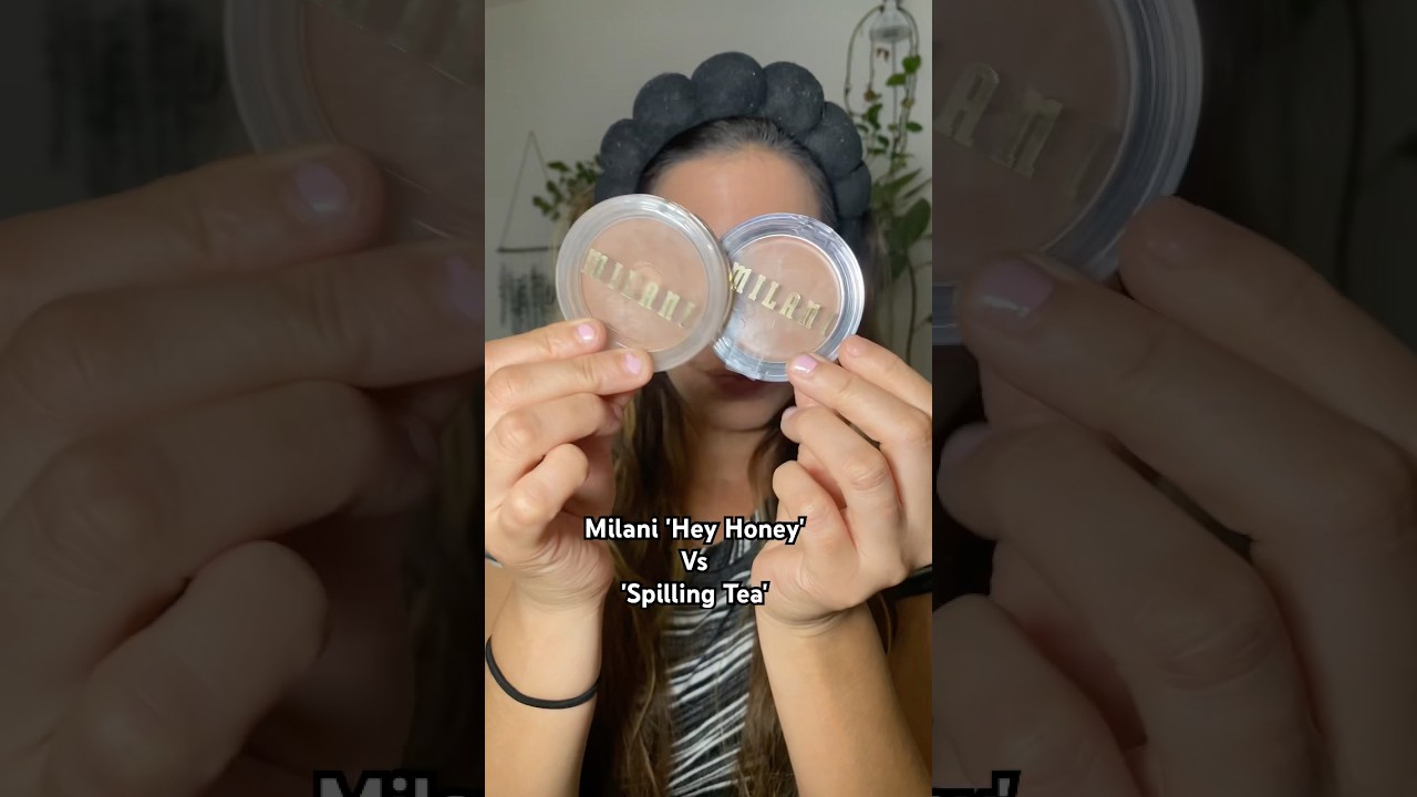 BEST DRUGSTORE BRONZER?! ✨ #trending #makeup #beauty #milani #viral #shorts #comparison #bronzer