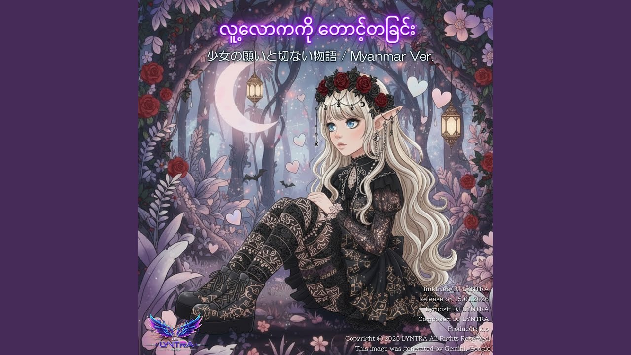 Longing for the Human World (Kawaii Anime-Pop Style) [Myanmar Ver.]
