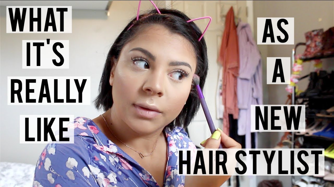 THE REALITY OF BEING A NEW HAIR STYLIST | GAINING CLIENTS, MAKING MONEY, ETC.
