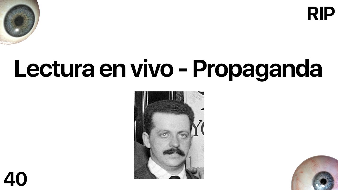 RIP40 | Audiolibro PROPAGANDA Cap. 3: Dictadores INVISIBLES