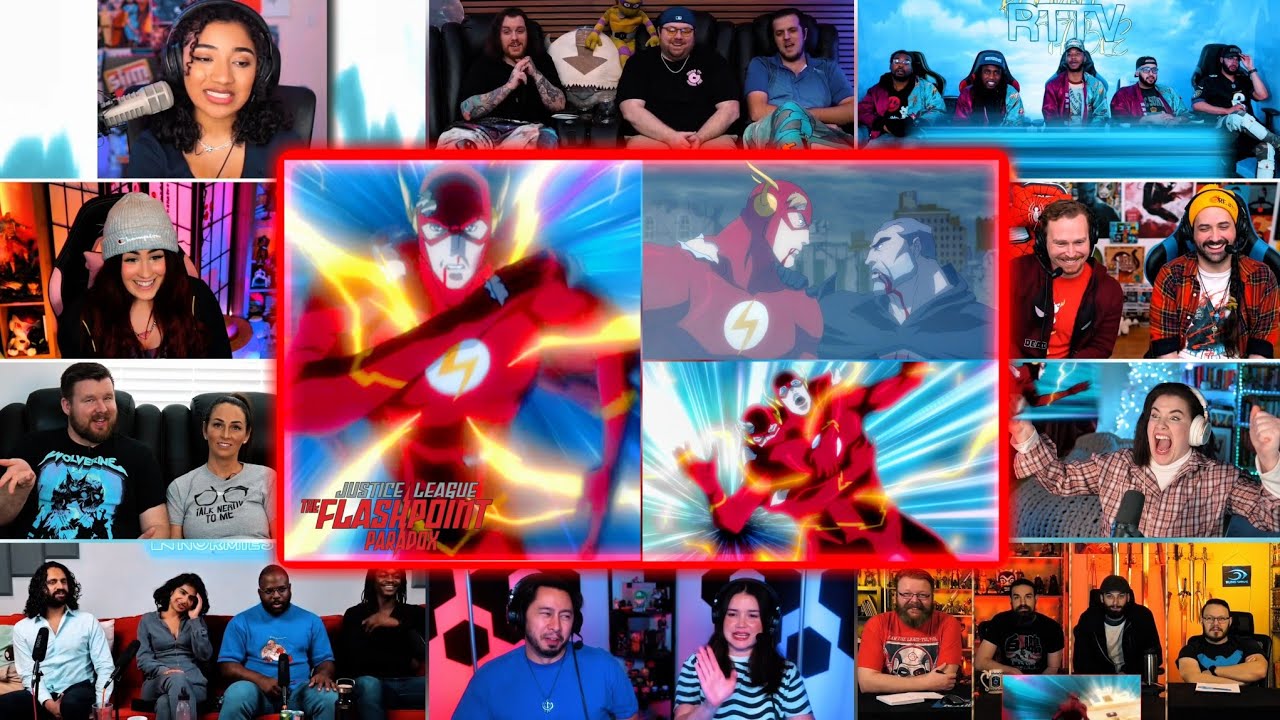 DCU Fans React To THE FLASH RESTORE HIS TIMELINE | Justice League Flashpoint Paradox Movie Reaction
