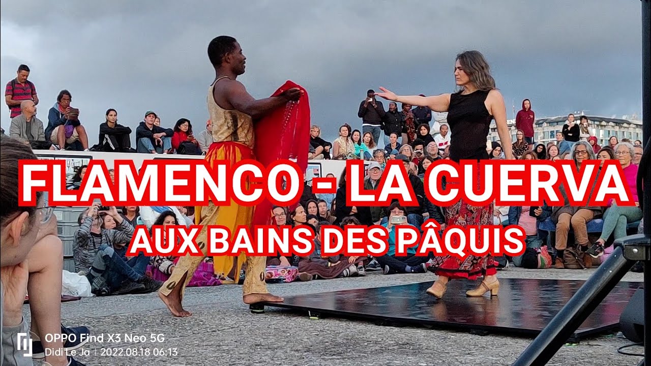 SUNRISE Music Concert With FLAMENCO - LA CUERVA at Bains des Pâquis, GENEVA SWITZERLAND