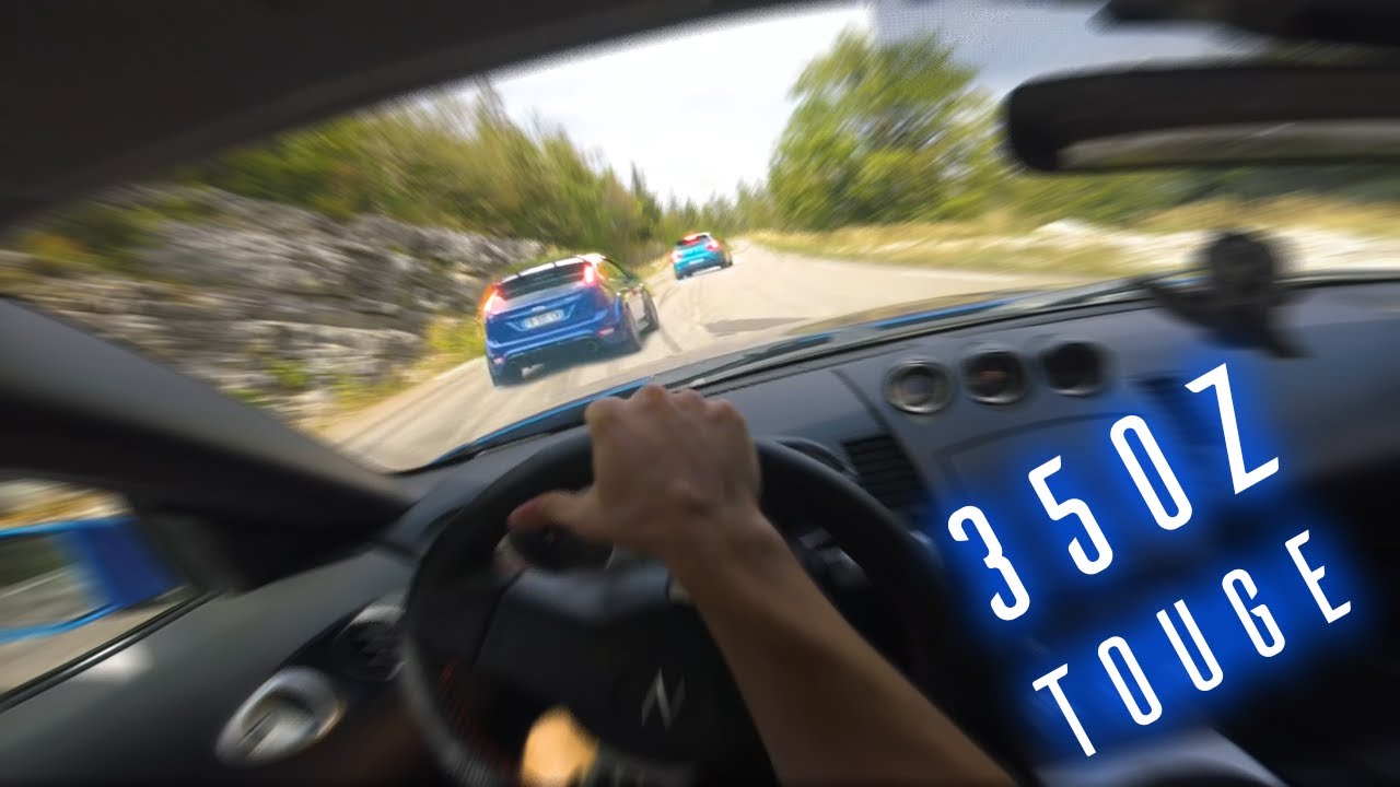 Nissan 350z Touge in the French Alps