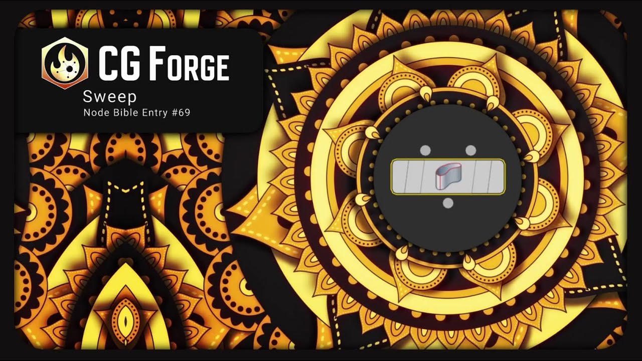 Houdini || Sweep || CG Forge Node Bible