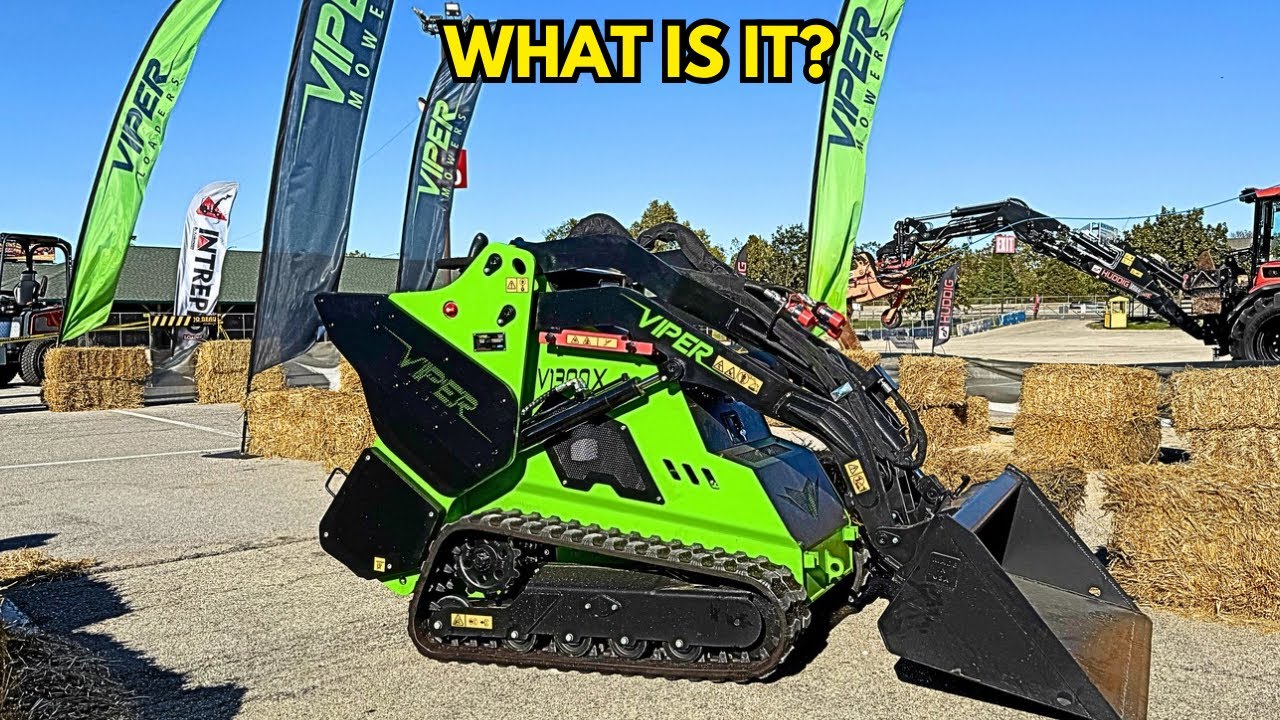 Viper V1300X: Самый крутой мини-погрузчик в Америке на выставке Equip Expo - ОБЗОР