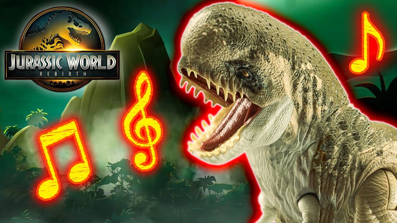 Jurassic World Rebirth - D.Rex | Official Music Video 🦖🎶 | &ldquo;Rumble and Rampage&rdquo; | Mattel Action!