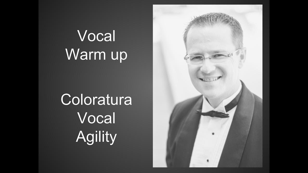 Advanced Vocal Warm up: Coloratura Singing over the break