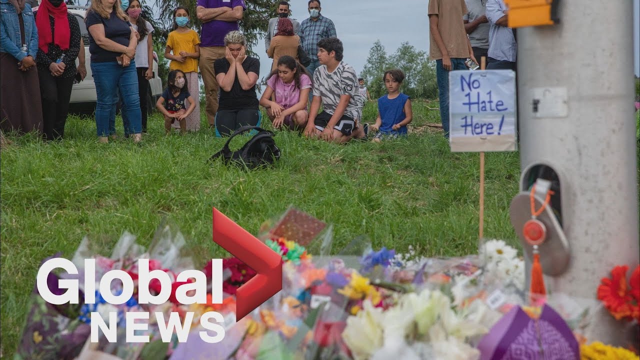 Nationwide tributes pour in for Muslim family killed in London, Ont. vehicle attack